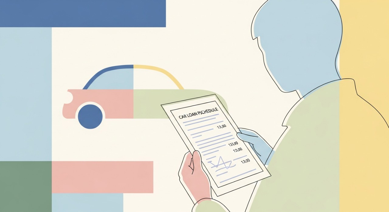 jadual pinjaman kenderaan tanpa penjamin konvensional