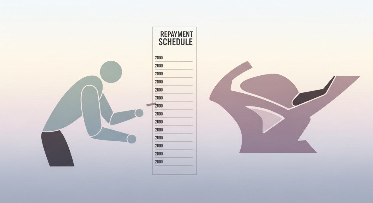 jadual pinjaman motosikal berkuasa tinggi