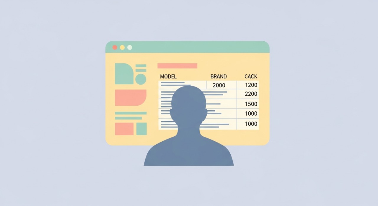 jadual pinjaman motosikal terpakai mengikut model dan jenama