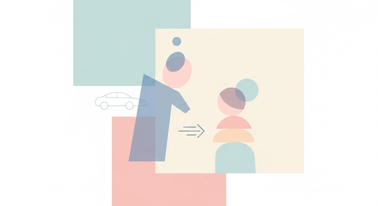 Dua orang sedang berbincang mengenai pembiayaan kenderaan berlandaskan prinsip Murabahah.