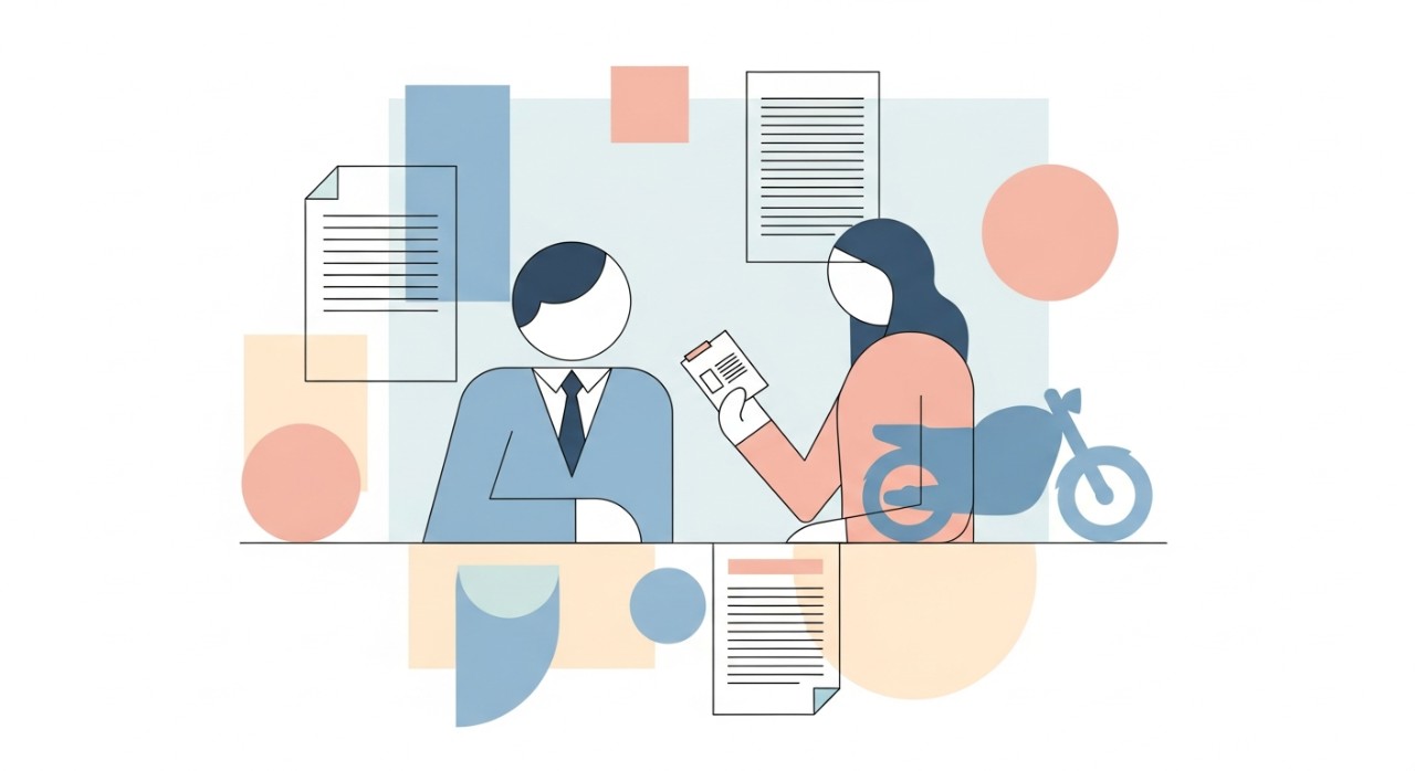 Senarai Jadual Pinjaman Kenderaan Untuk Penjawat Awam Motosikal 1 Seorang penjawat awam sedang menyemak kelayakan pinjaman untuk membeli motosikal.