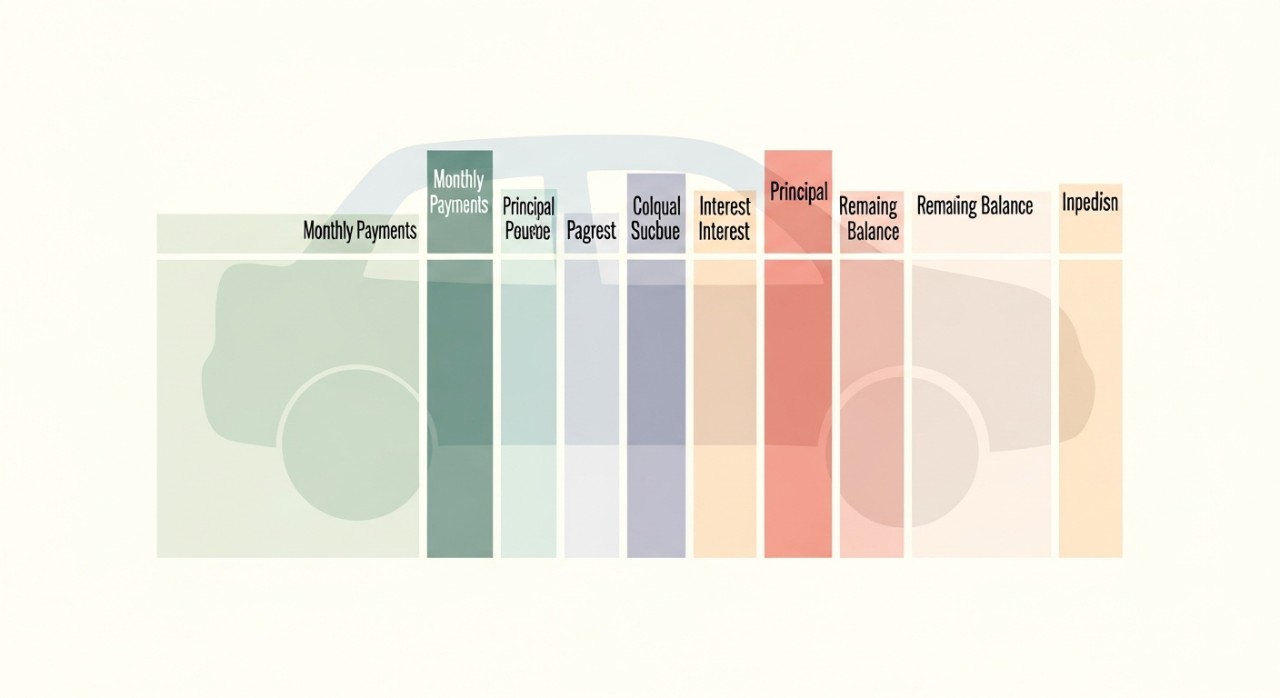 senarai jadual amortisasi pinjaman kenderaan dari syarikat kewangan