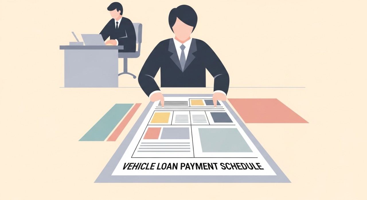 senarai jadual pinjaman kenderaan untuk penjawat awam baru berkhidmat