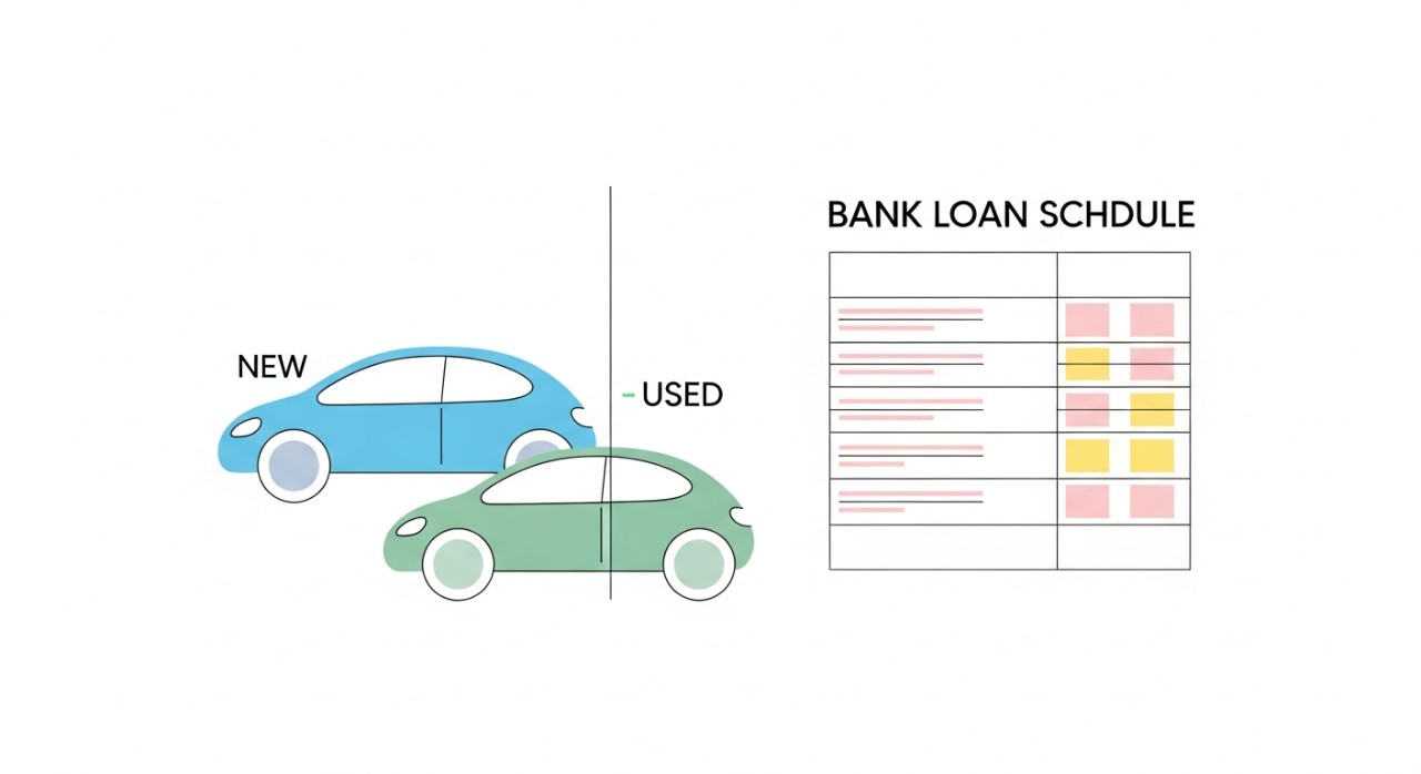 senarai jadual pinjaman kereta baharu dan terpakai elektrik