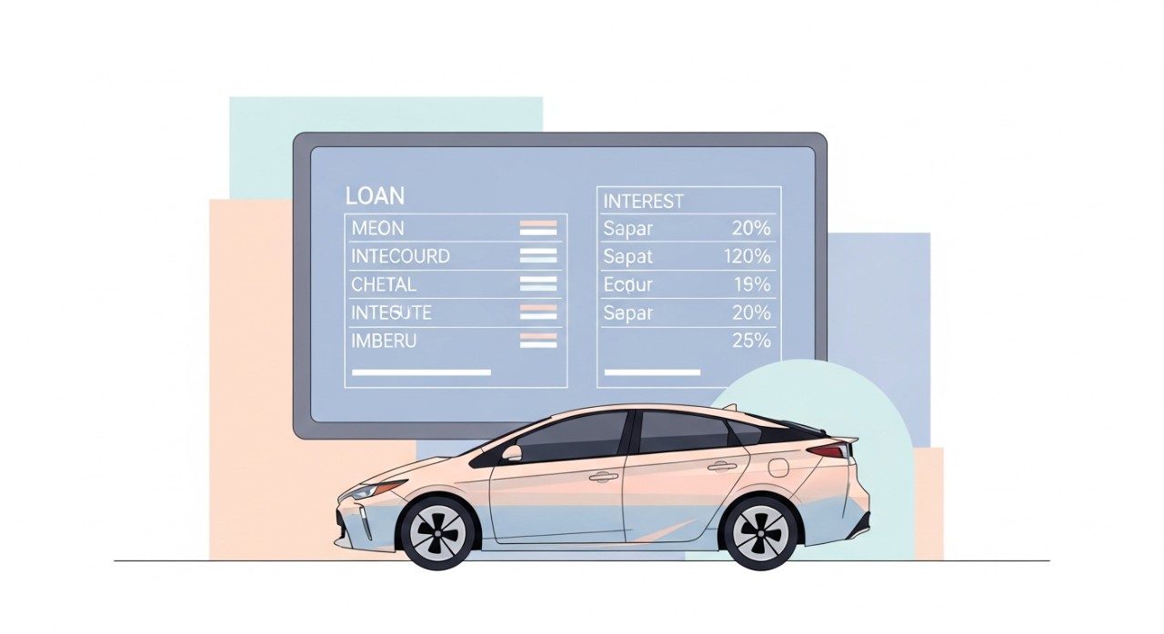 senarai jadual pinjaman kereta baharu hibrid
